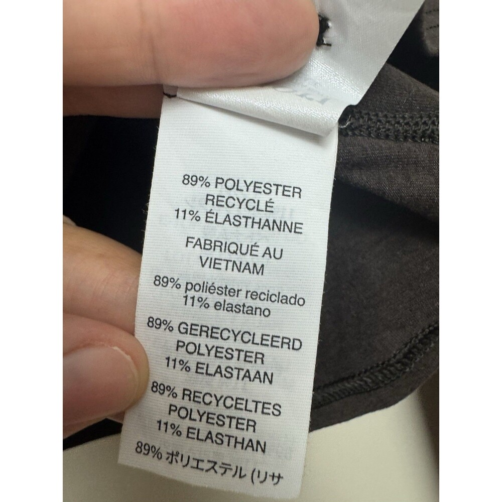 Vuori Womens Long Sleeve Halo Top Size Small Stretch Brown Button - Picture 4 of 6